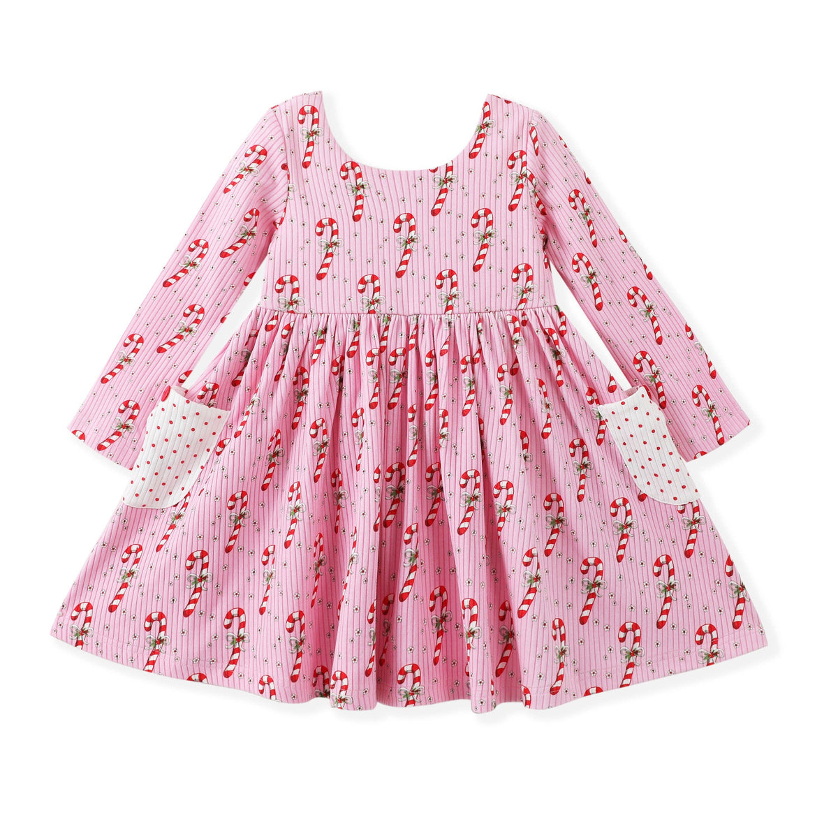 pink candy cane dress Pink Candy Cane Dress Costume for Girls