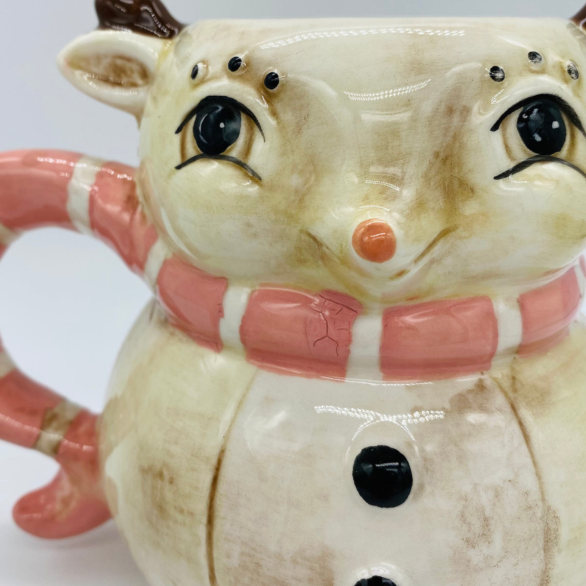 Nostalgic Christmas Santa Mug (Pink) by Johanna Parker – shopdelightfulfind