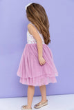 Tank Tulle Bamboo Tutu Dress (Rainbow Unicorn)