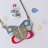 Rainbow Butterfly Clips