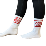 Cool Mom Club Retro Socks (Red)