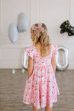 Ollie Jay Olivia Dress (Floral Ghost)