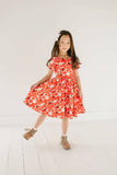 Elizabeth Twirl Dress in Apple