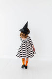 Black Check Halloween Twirl Dress