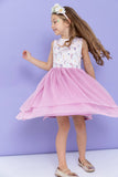 Tank Tulle Bamboo Tutu Dress (Rainbow Unicorn)