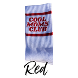 Cool Mom Club Retro Socks (Red)