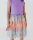 Tank Tulle Bamboo Tutu Dress (Ombre Twinkle)