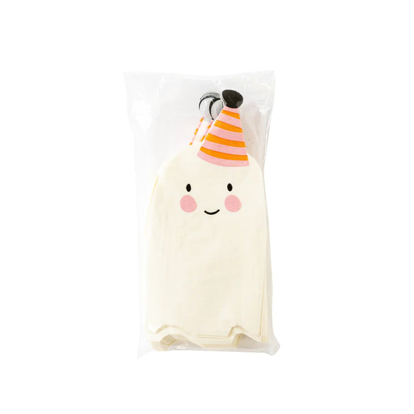 Party Ghost Shaped Guest Towel Napkins Halloween