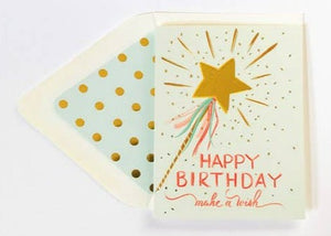 Make a Wish Birthday Greeting Card