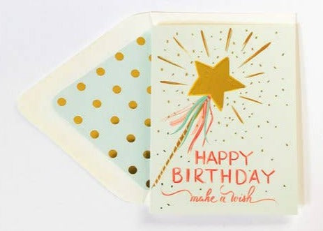 Make a Wish Birthday Greeting Card