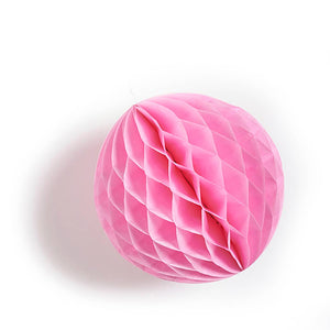 Paper Ball Decoration - Bubble Gum Pink