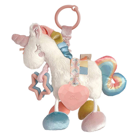 Link & Love™ Unicorn Activity Plush Silicone Teether Toy