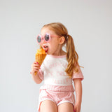 Vintage Pink Ice Cream Taster Set