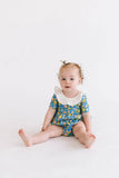 Harlow Baby Romper in Tea Party