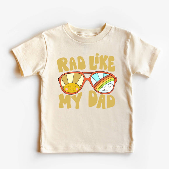 Rad Like My Dad Toddler Tee