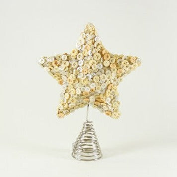 Collected Button Tree Topper