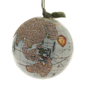 Glittered Globe Ornament