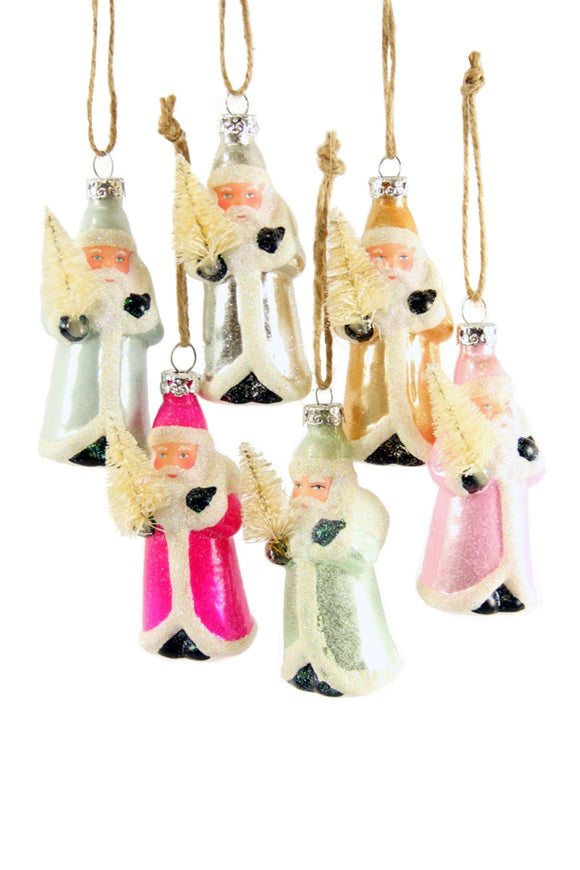 Belsnickels Vintage Santa Assorted Ornaments