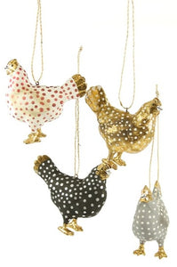 Merriment Hen Ornament