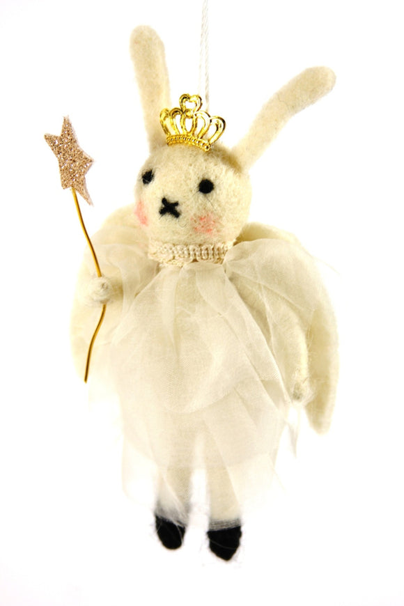 Fairy Queen Bunny Ornament