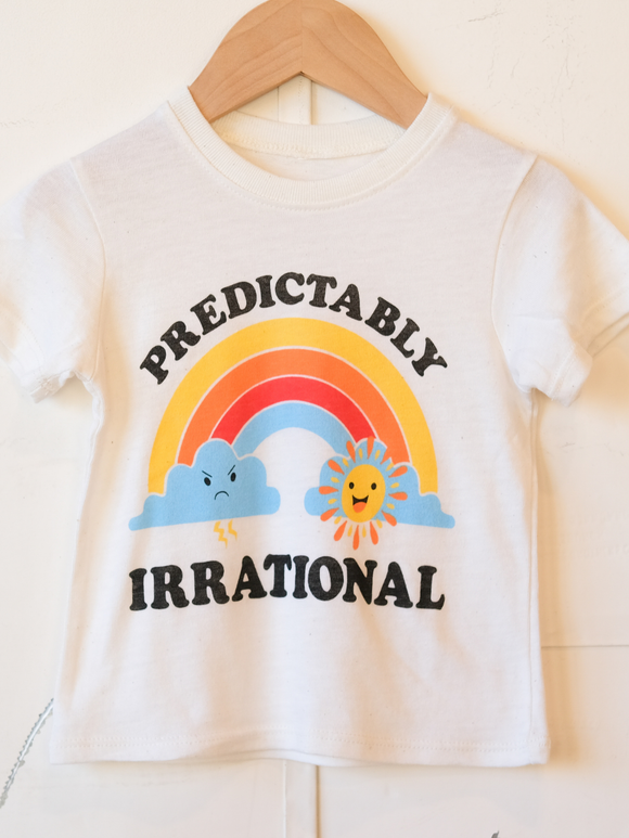Predictably Irrational Toddler Tee (Ivory)