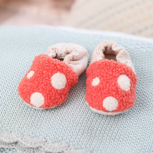 Toadstool Baby Booties