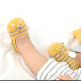 Honey Bee Crochet Baby Booties