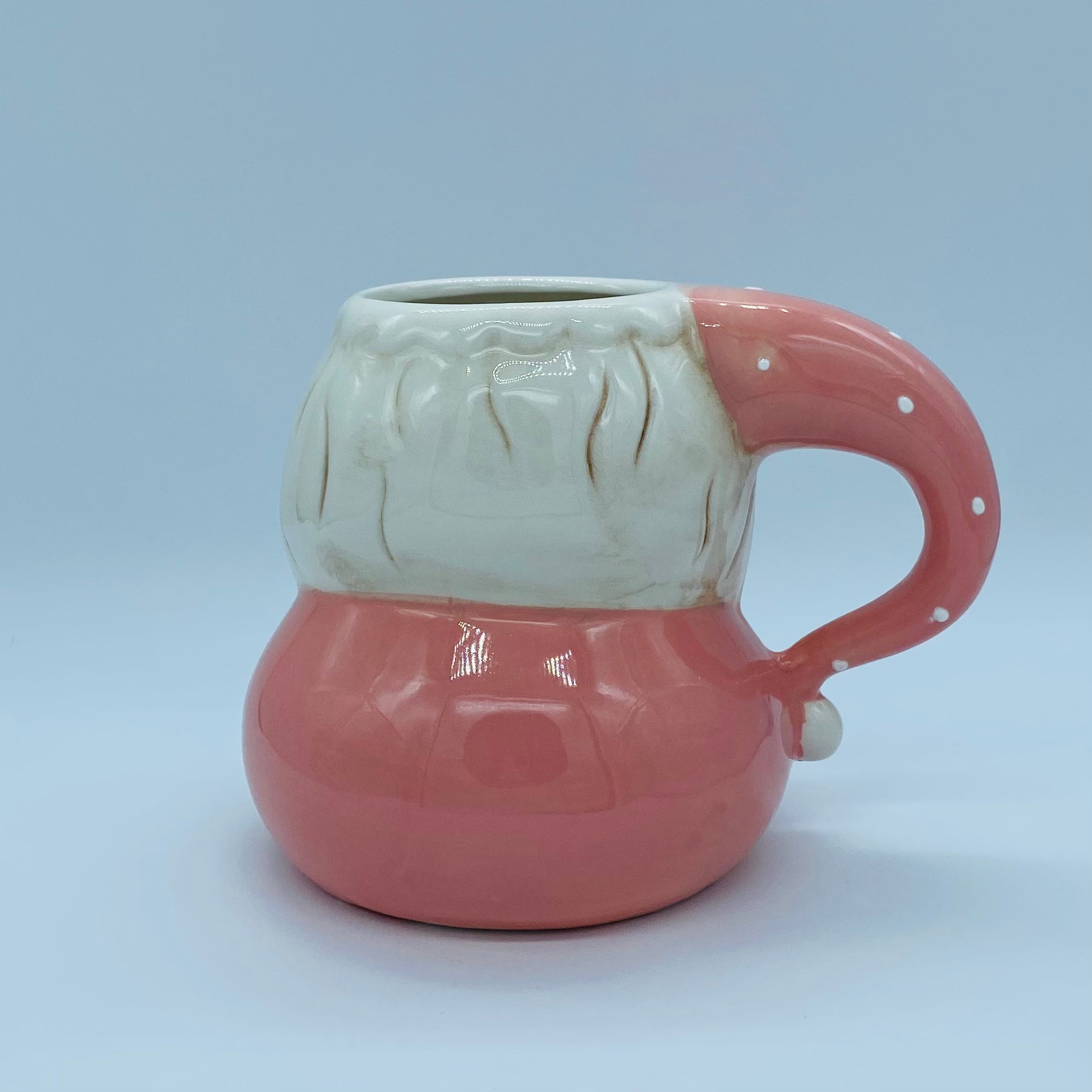 Nostalgic Christmas Santa Mug (Pink) by Johanna Parker – shopdelightfulfind