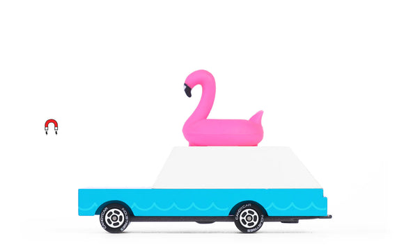 Flamingo Wagon Blue Car