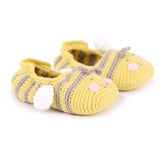 Honey Bee Crochet Baby Booties