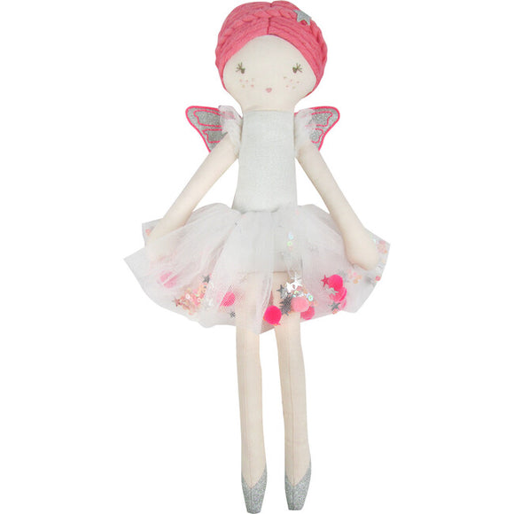 Linen Neon Fairy Doll